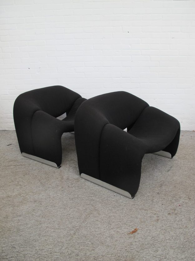 Fauteuil Groovy fauteuils F598 M-Chair Pierre Paulin Artifort vintage midcentury