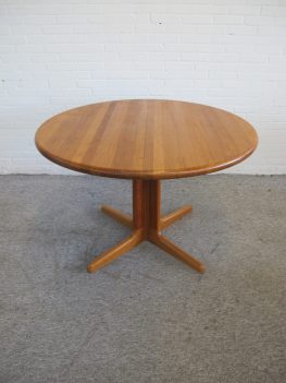 Tafel dining table Gudme 5884 mobelfabriek Niels Otto Møller eettafel Vintage midvcentury