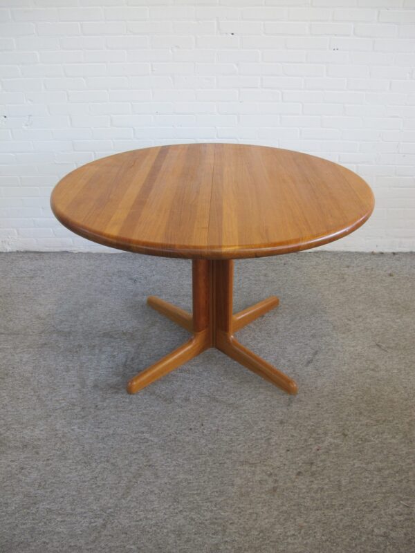 Tafel dining table Gudme 5884 mobelfabriek Niels Otto Møller eettafel Vintage midvcentury