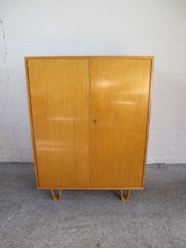 Kast Highboard CB06 berkenserie Cees Braakman Pastoe Vintage midvcentury