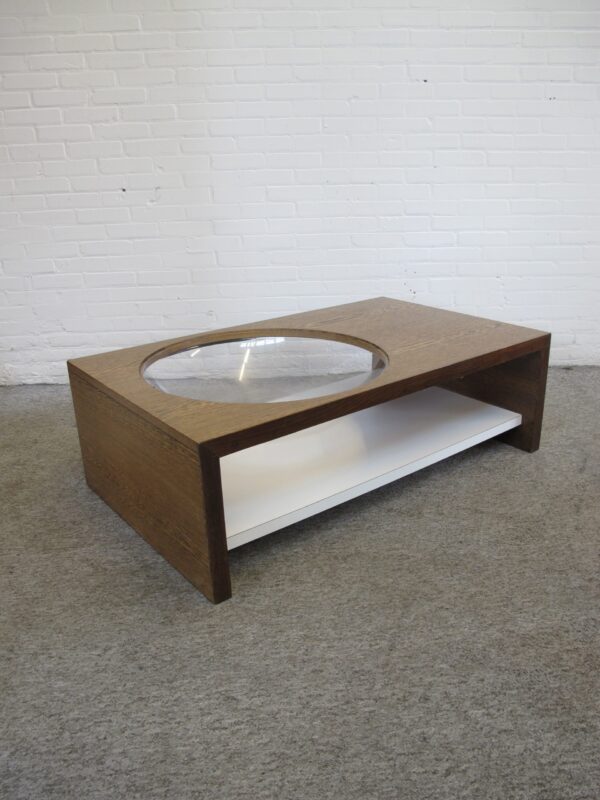 Tafel coffee table Space age Pastoe 't Spectrum wengé salontafel Vintage midvcentury