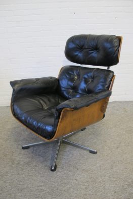 lounge chair fauteuil Martin Stoll Giroflex vintage midcentury