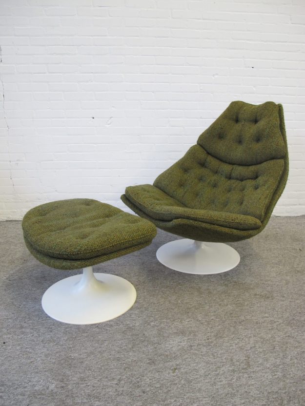 Fauteuil lounge chair F588 Geoffrey Harcourt Artifort vintage midcentury