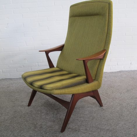 Fauteuil armchair Karl Edvard Korseth LK Hjelle Mobelfabrik Norway vintage midcentury