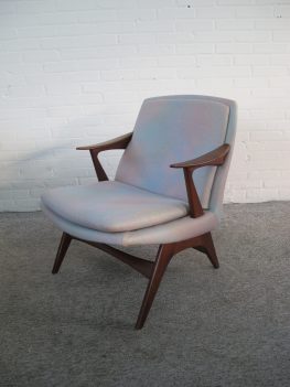 Fauteuil armchair Karl Edvard Korseth LK Hjelle Mobelfabrik Norway vintage midcentury