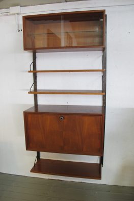 Wandmeubel wand systeem wall system Poul Cadovius Royal System vintage midcentury