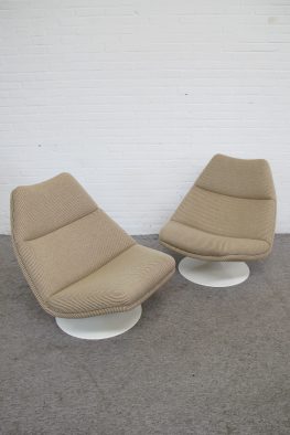 Fauteuil Artifort F510 lounge chair Geoffrey Harcourt vintage midcentury