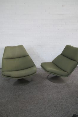 Fauteuil lounge Chairs F510 Geoffrey Harcourt Artifort vintage midcentury