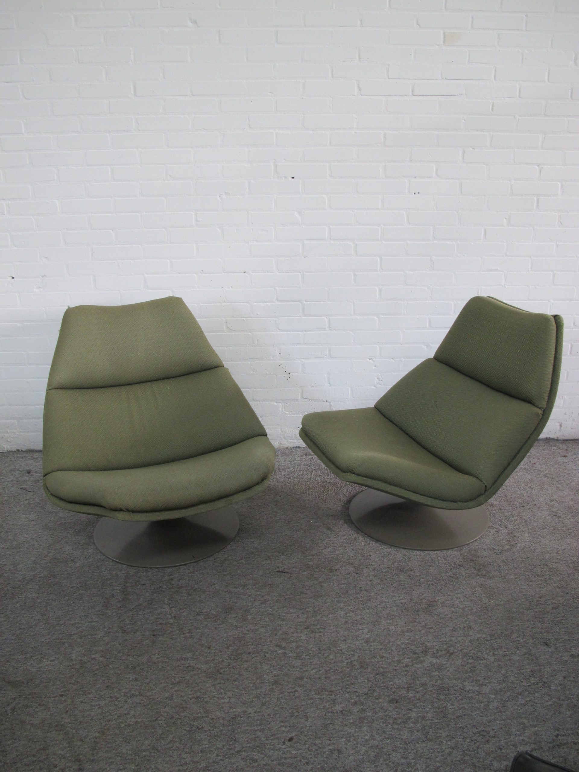 Fauteuil lounge Chairs F510 Geoffrey Harcourt Artifort vintage midcentury