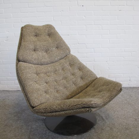 Fauteuil lounge Chair F588 Geoffrey Harcourt Artifortvintage midcentury