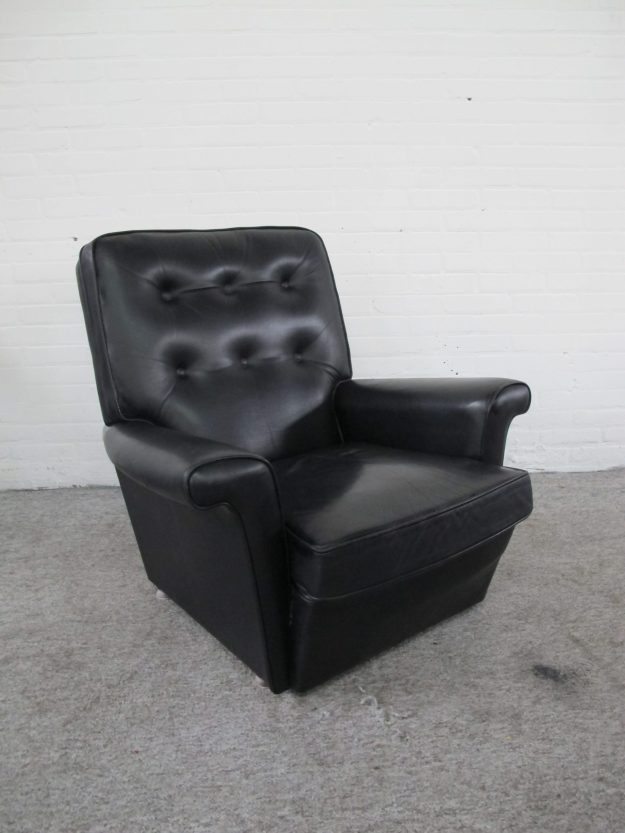 Fauteuil armchair firma De Berk b.v. Vlaardingen vintage midcentuy