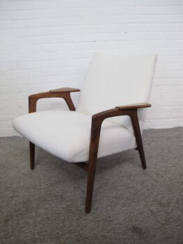 Fauteuil armchair lounge chair Ruster Yngve Ekstrom Pastoe vintage midcentury