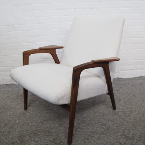 Fauteuil armchair lounge chair Ruster Yngve Ekstrom Pastoe vintage midcentury