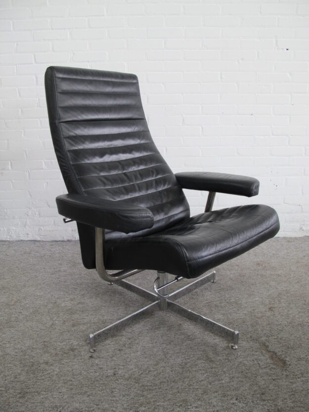 Fauteuil Deense Relax draaifauteuil swivel armchair vintage midcentury