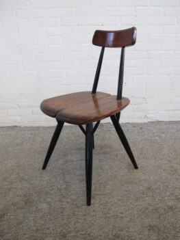 Stoel dining chair Laukaan Puu Pirkka Ilmari Tapiovaara midcentury vintage