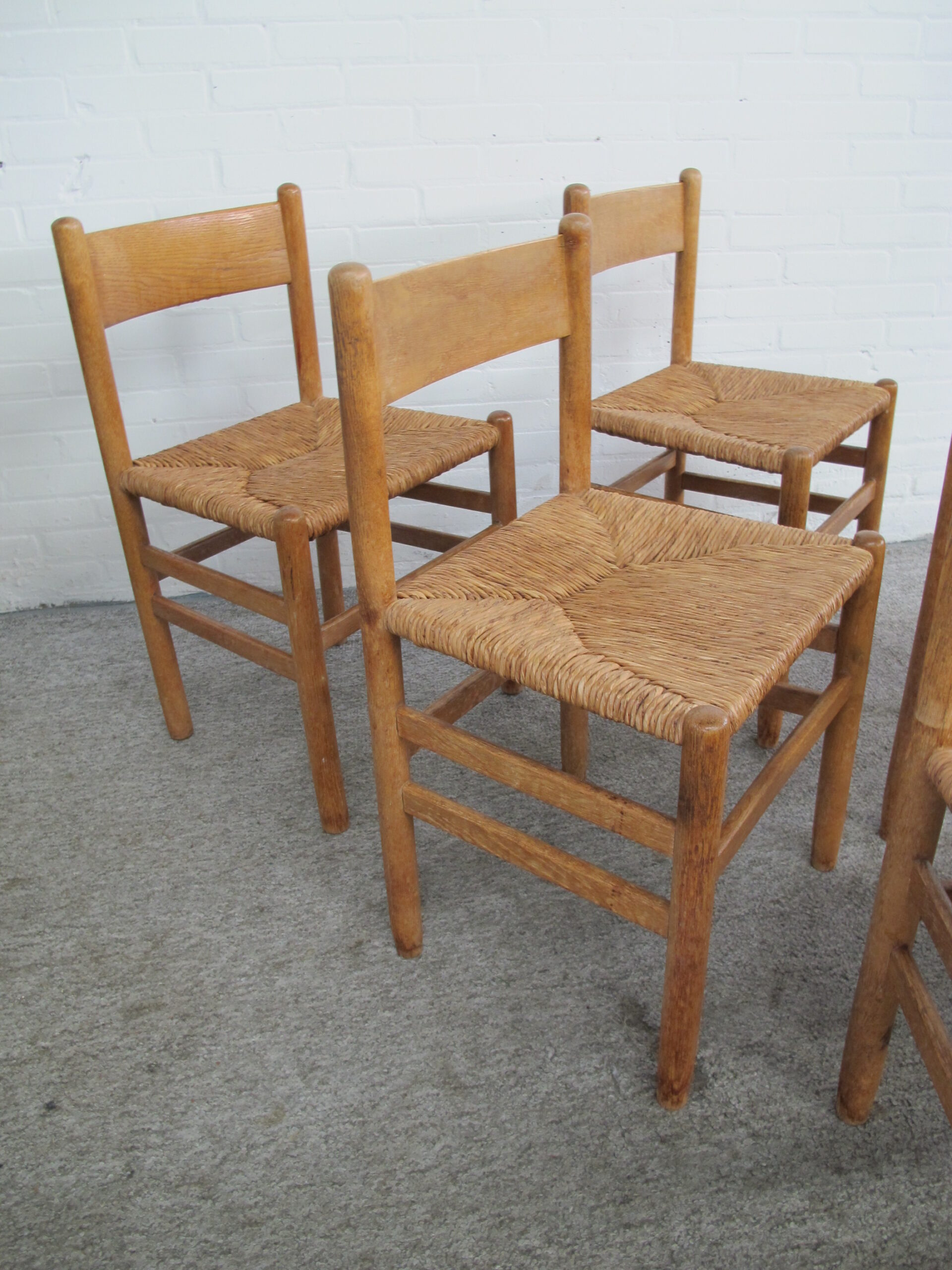 stoelen dining chairs Johan van Heuvel Ad Vorm midcentury vintage