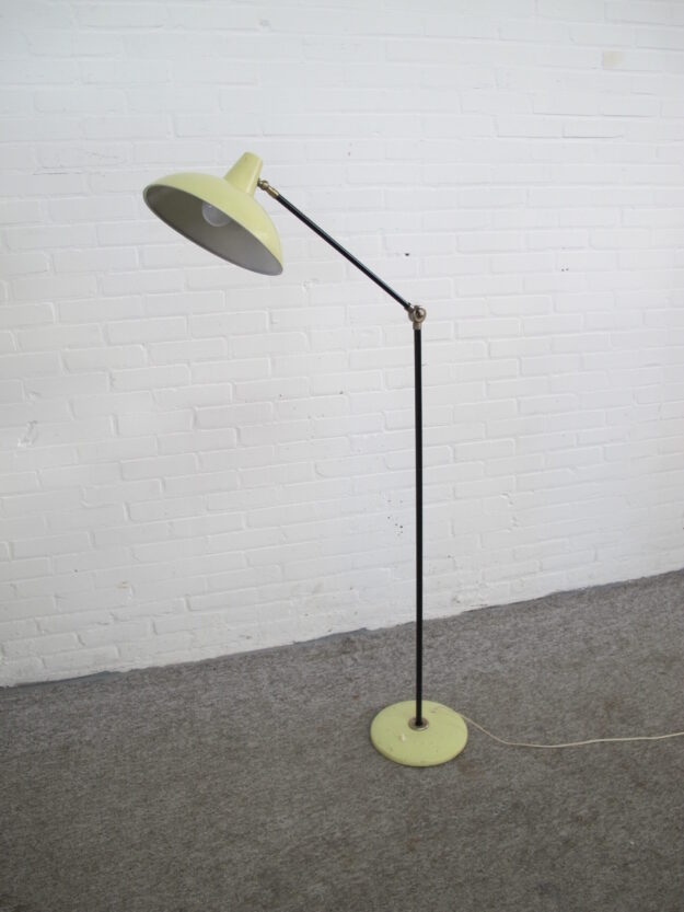 Vloerlamp floor lamp Willem van Doorn van Doorn Culemborg midcentury vintage