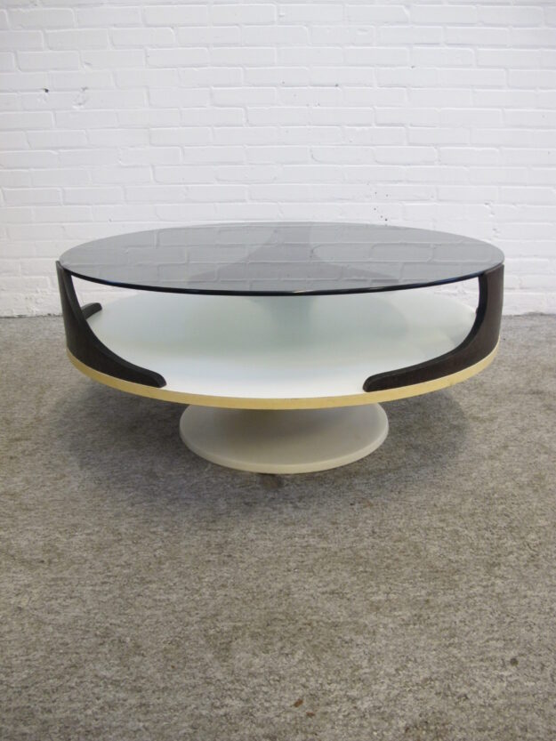 coffee table space age Pastoe salontafel midcentury vintage
