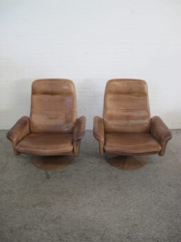 De Sede DS-50 swivelchair fauteuil draaifauteuil armchairs vintage midcentury
