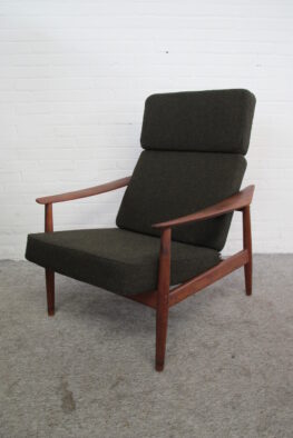 Fauteuil Armchair FD 164 Arne Vodder France & Søn, Denmark vintage midcentury