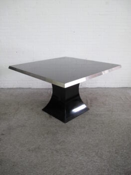 Tafel Dining table Willy Rizzo Belgo Chrom Hollywood Regency vintage midcentury