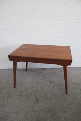 Tafel eettafel Danish Louis van Teeffelen extendable dining table vintage midcentury