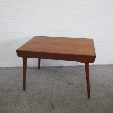 Tafel eettafel Danish Louis van Teeffelen extendable dining table vintage midcentury