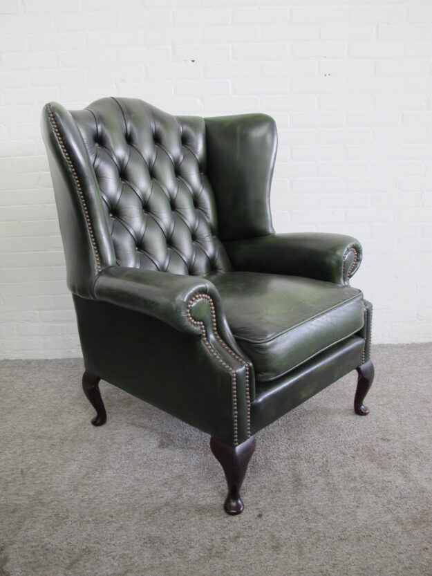 Fauteuil Armchair springvale chesterfield vintage midcentury