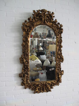 spiegel engelen gouden barok mirror vintage midcentury