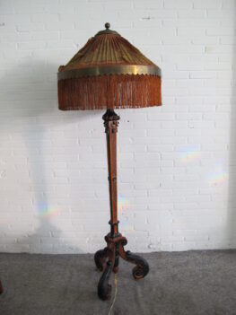 Vloerlamp Art Deco Art Nouveau Amsterdam School Style Floor lamp vintage midcentury
