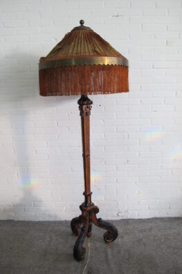 Vloerlamp Art Deco Art Nouveau Amsterdam School Style Floor lamp vintage midcentury