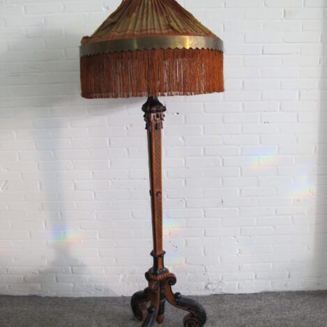 Vloerlamp Art Deco Art Nouveau Amsterdam School Style Floor lamp vintage midcentury