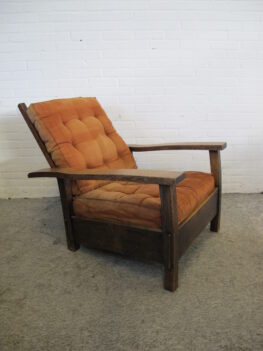Fauteuil lounge chair Armchair smoke chair art deco Amsterdam school Bas van Pelt vintage midcentury