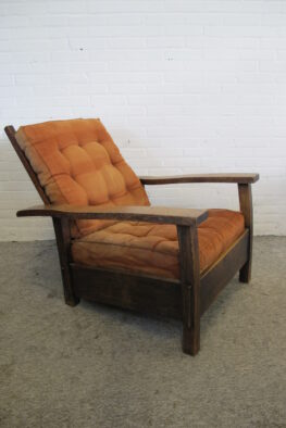 Fauteuil lounge chair Armchair smoke chair art deco Amsterdam school Bas van Pelt vintage midcentury